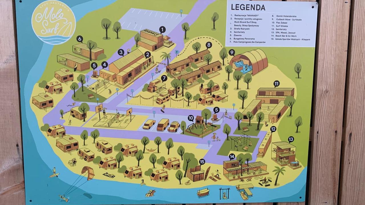 Przyczepa Foremki W Molo Surf Jastarnia Εξωτερικό φωτογραφία